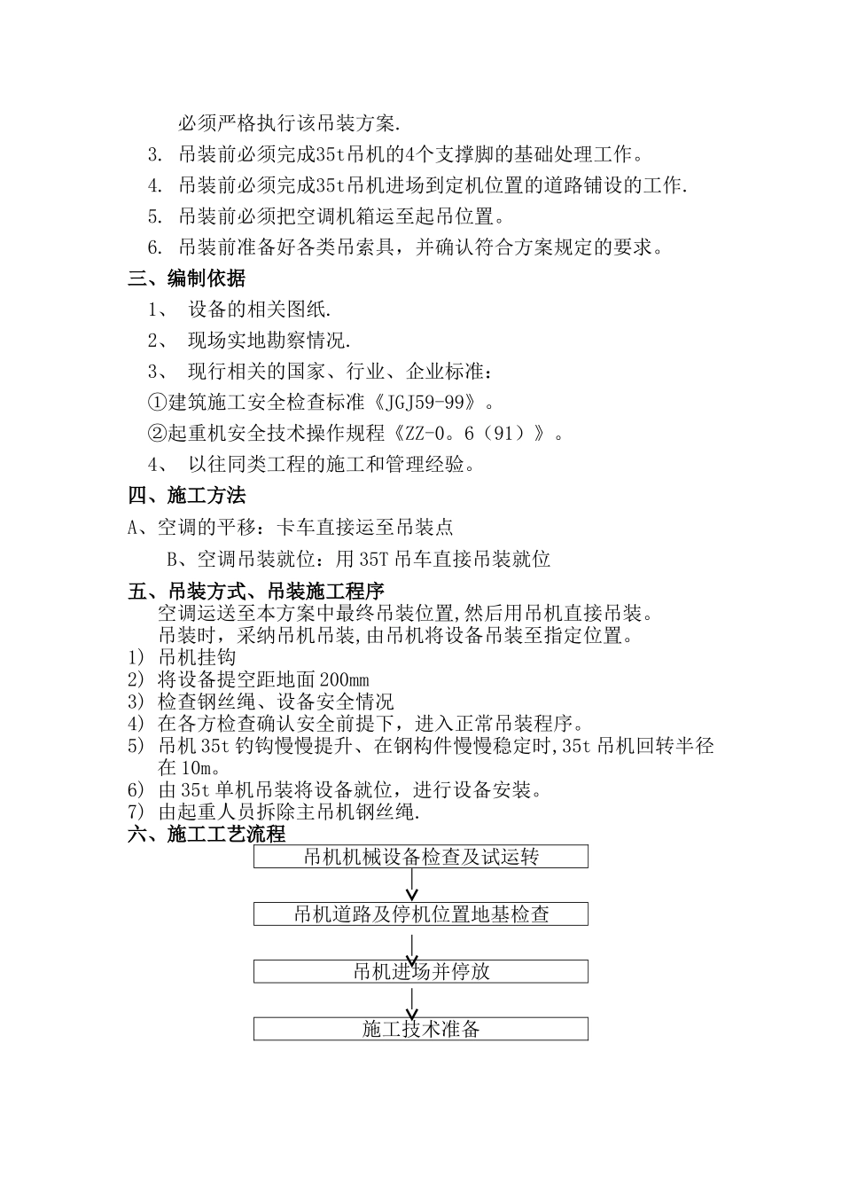 屋顶空调吊装施工方案_第2页