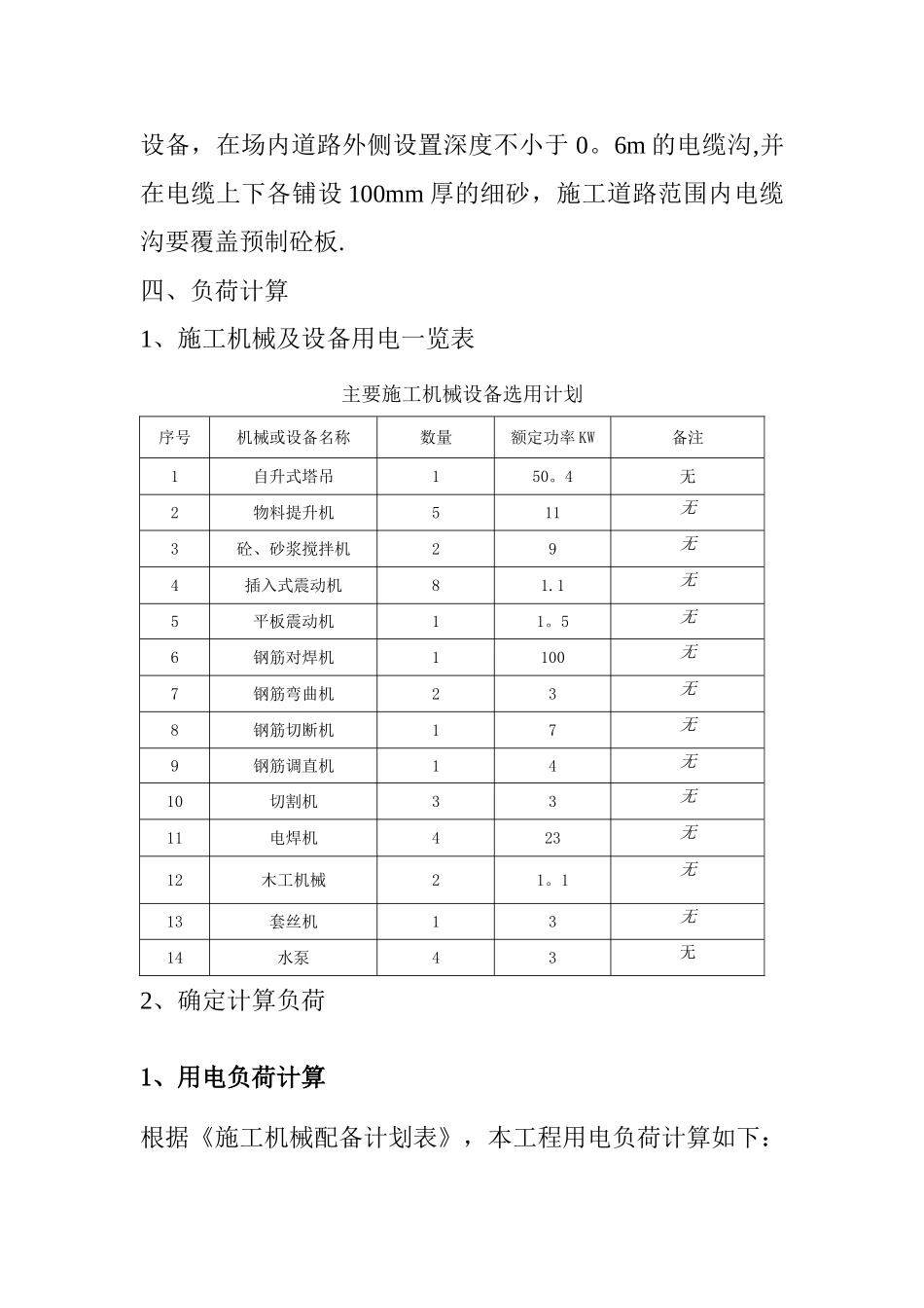 山东省住宅小区临时用电施工方案_第3页