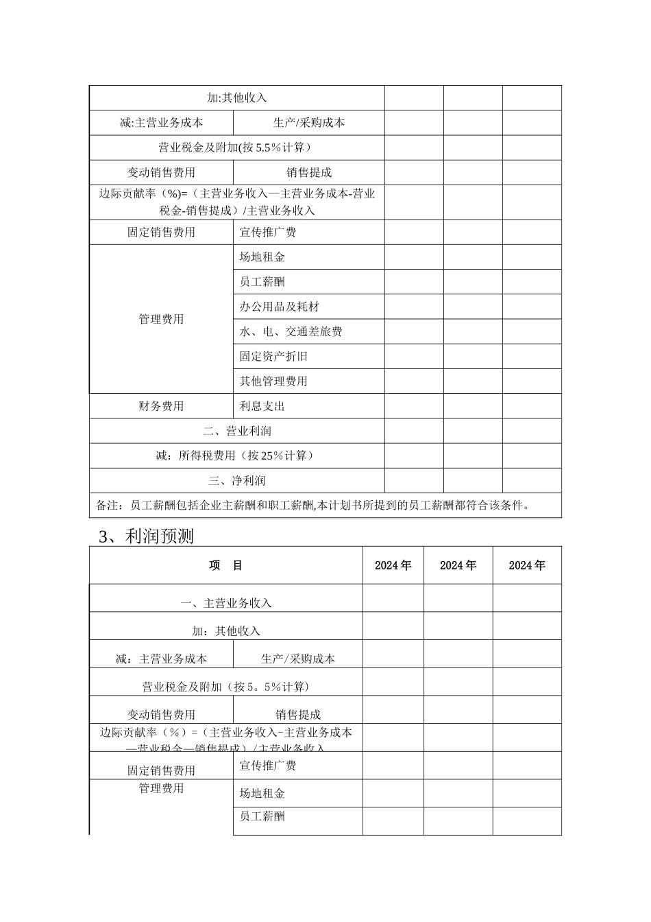 山东省创业大赛创业计划书_第3页