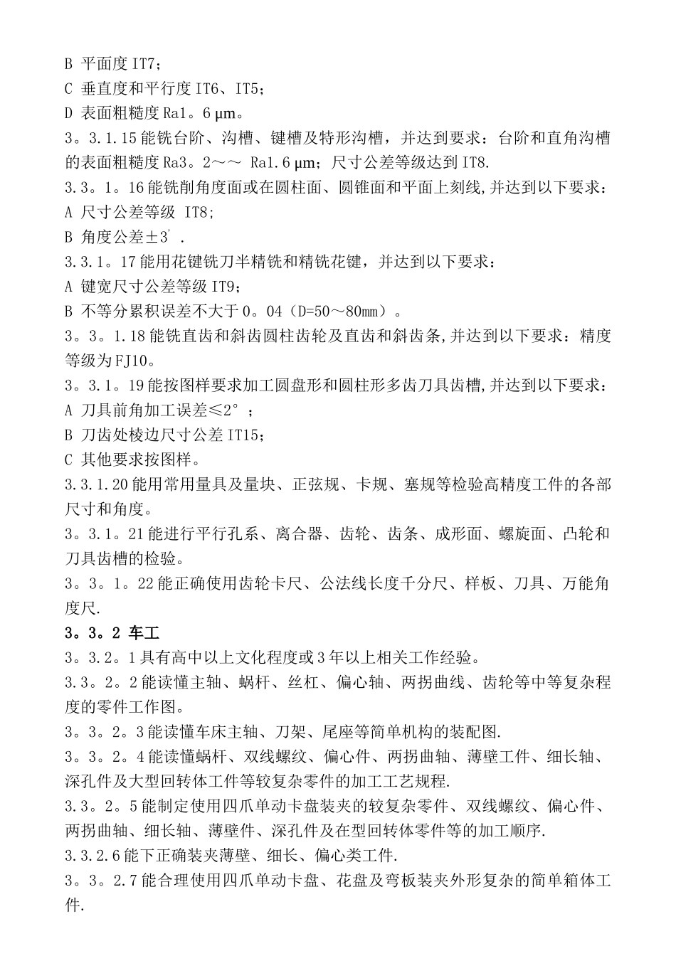 岗位任职要求汇总_第3页