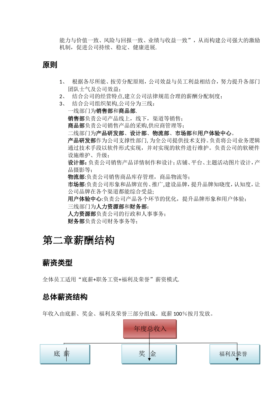 岗位职级福利体系1_第2页