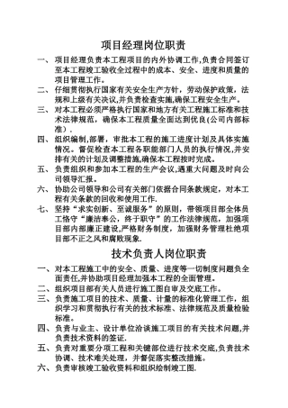 岗位责任制度牌