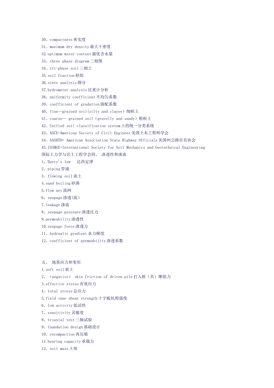岩土工程专业英语词汇_第3页