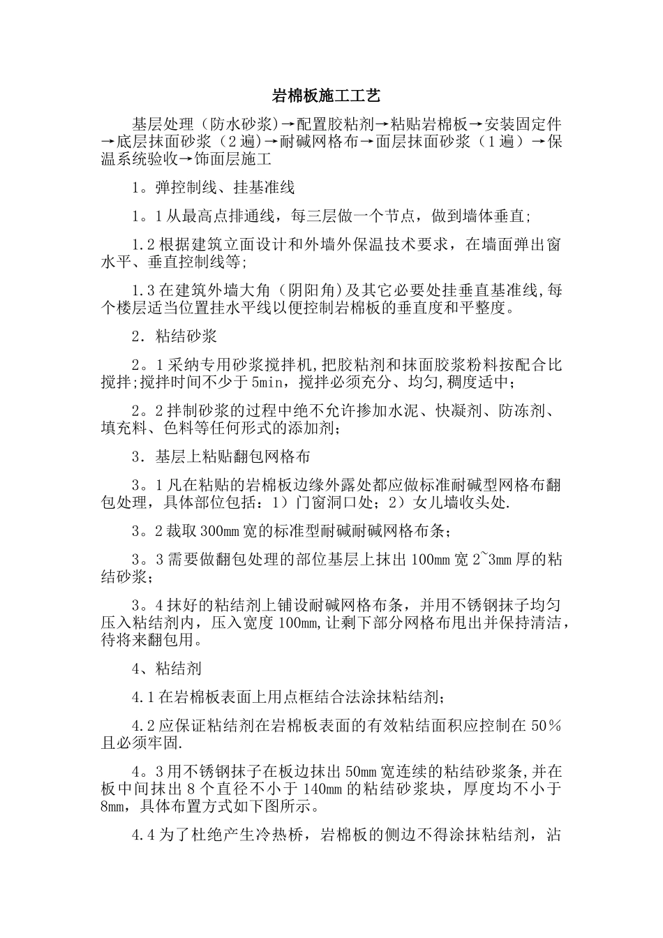 岩棉板施工工艺_第1页