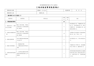 工-地-试-验-室-管-理-检-查-表