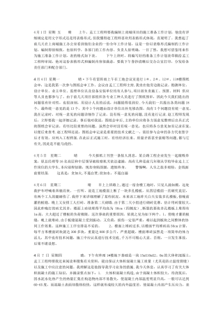 2025年施工管理施工员实习日记50篇