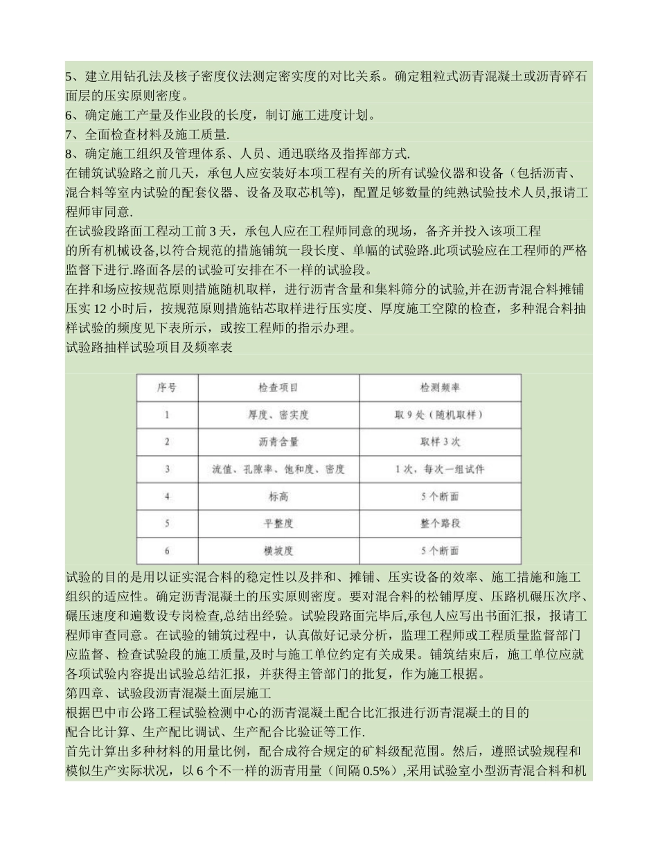 2025年沥青砼路面试验段施工方案精_第3页