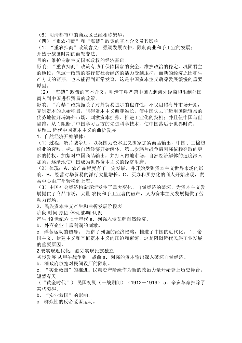 2025年高一历史必修二知识点总结_第2页