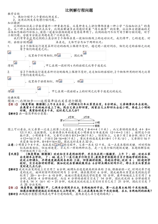 2025年比例解行程问题题库教师版
