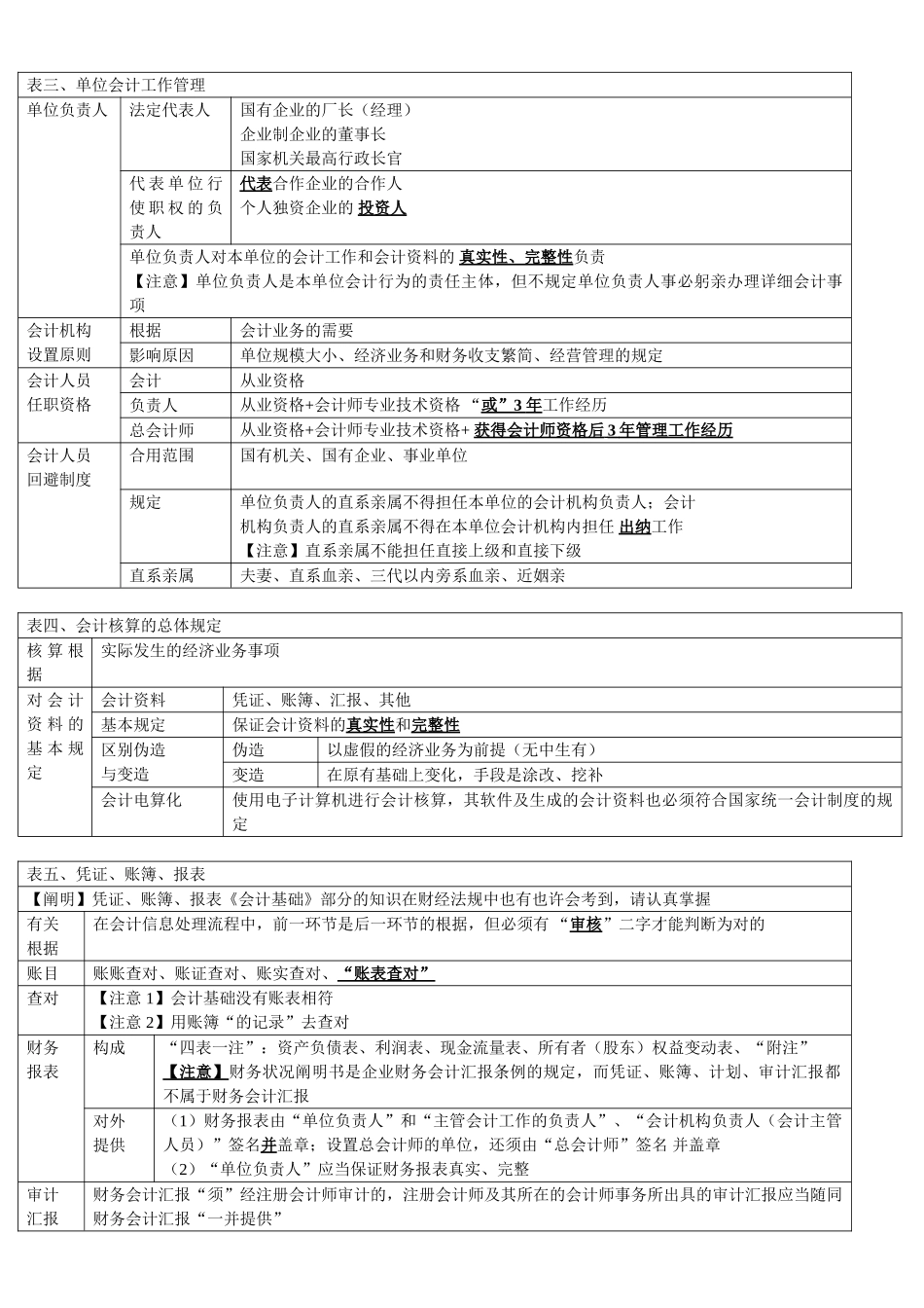 2025年会计从业资格证冲刺串讲班第一章会计法律制度讲义_第2页