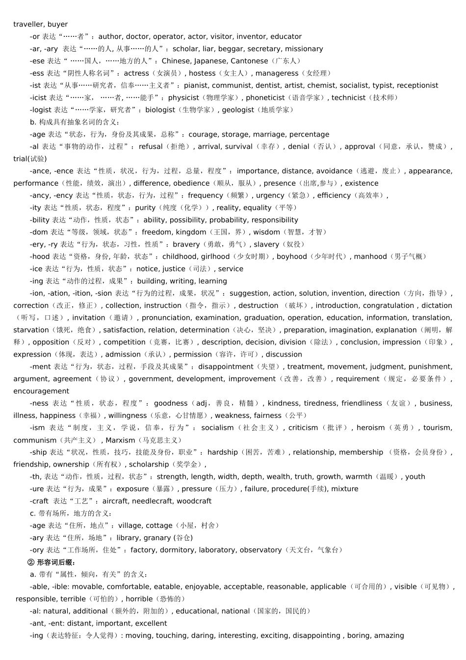 2025年常见构词法归纳_第3页