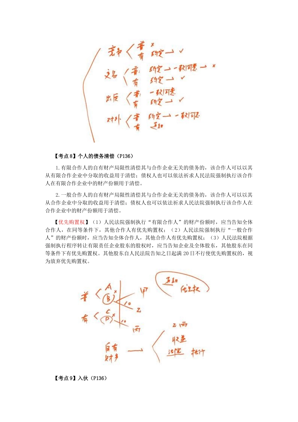 2025年注会考试《经济法》考点解读第05章合伙企业法律制度_第3页