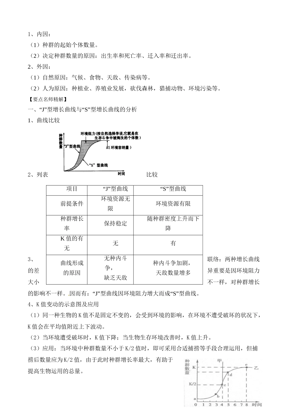 2025年生态系统知识点的总结学习资料_第3页