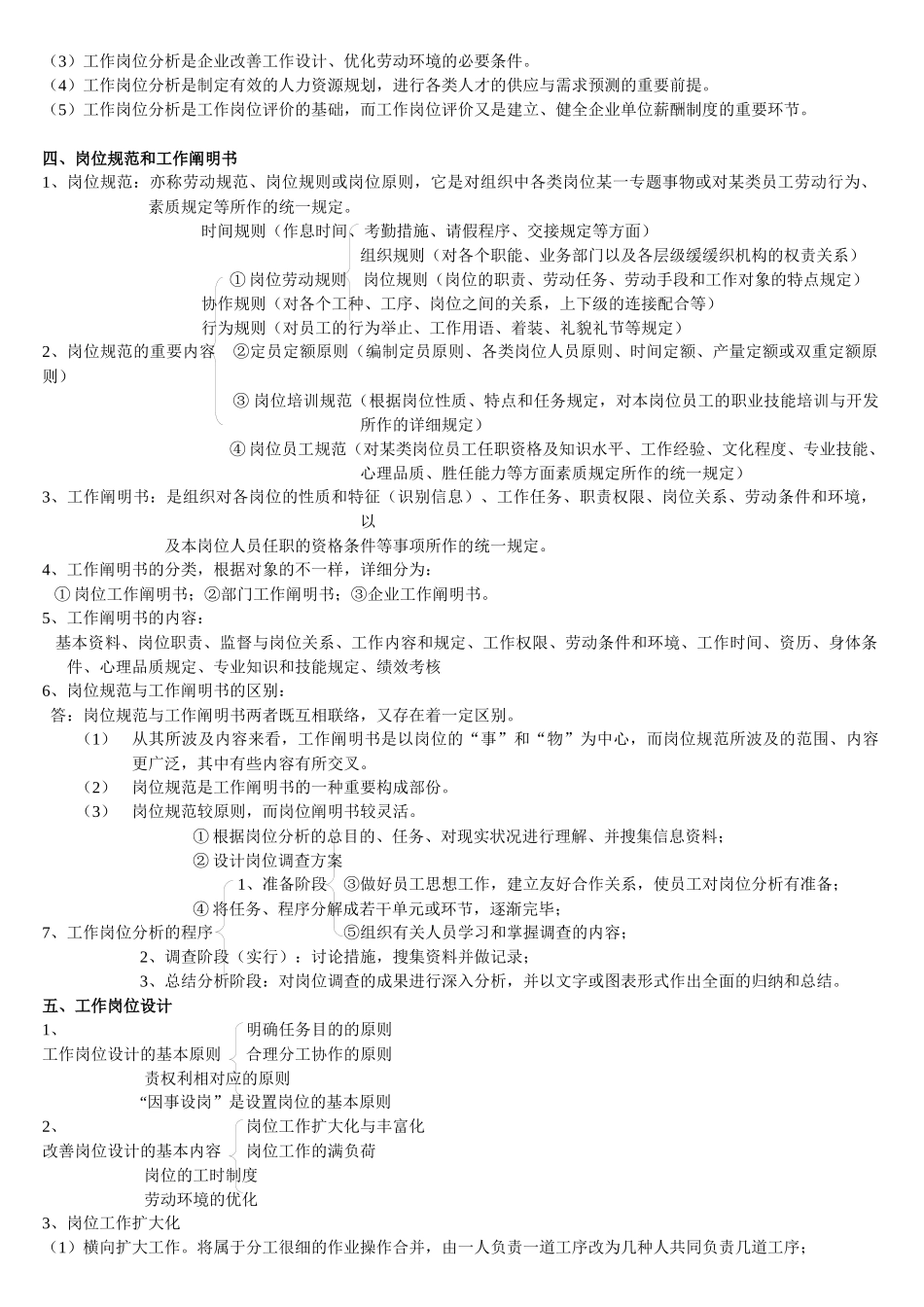 2025年人力资源管理师三级笔记_第2页