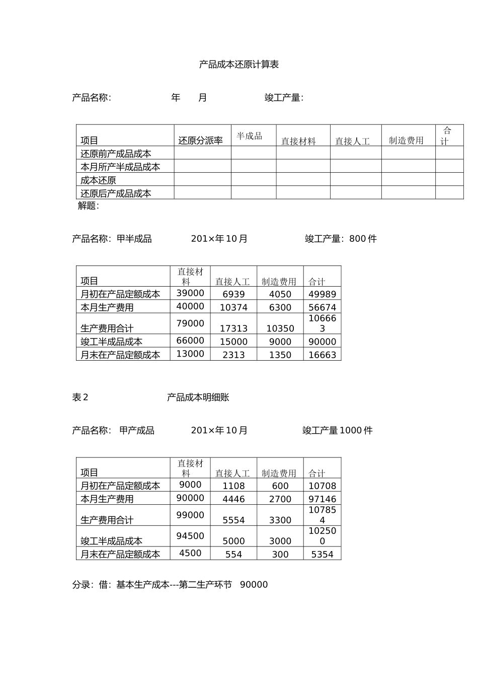2025年电大成本会计_第3页