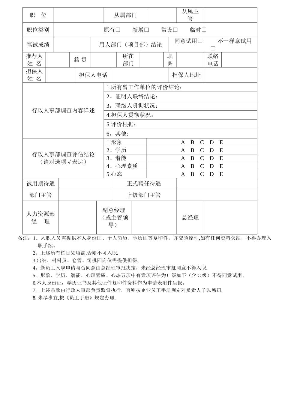 2025年行政全套表格_第2页