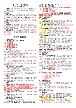 2025年中级经济师人力资源精华