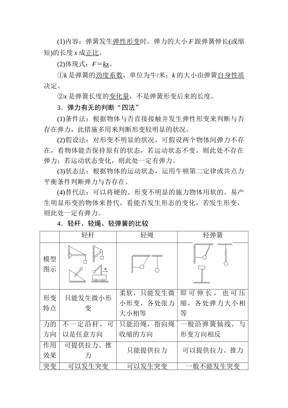 2025年高考物理考点总复习检测_第2页