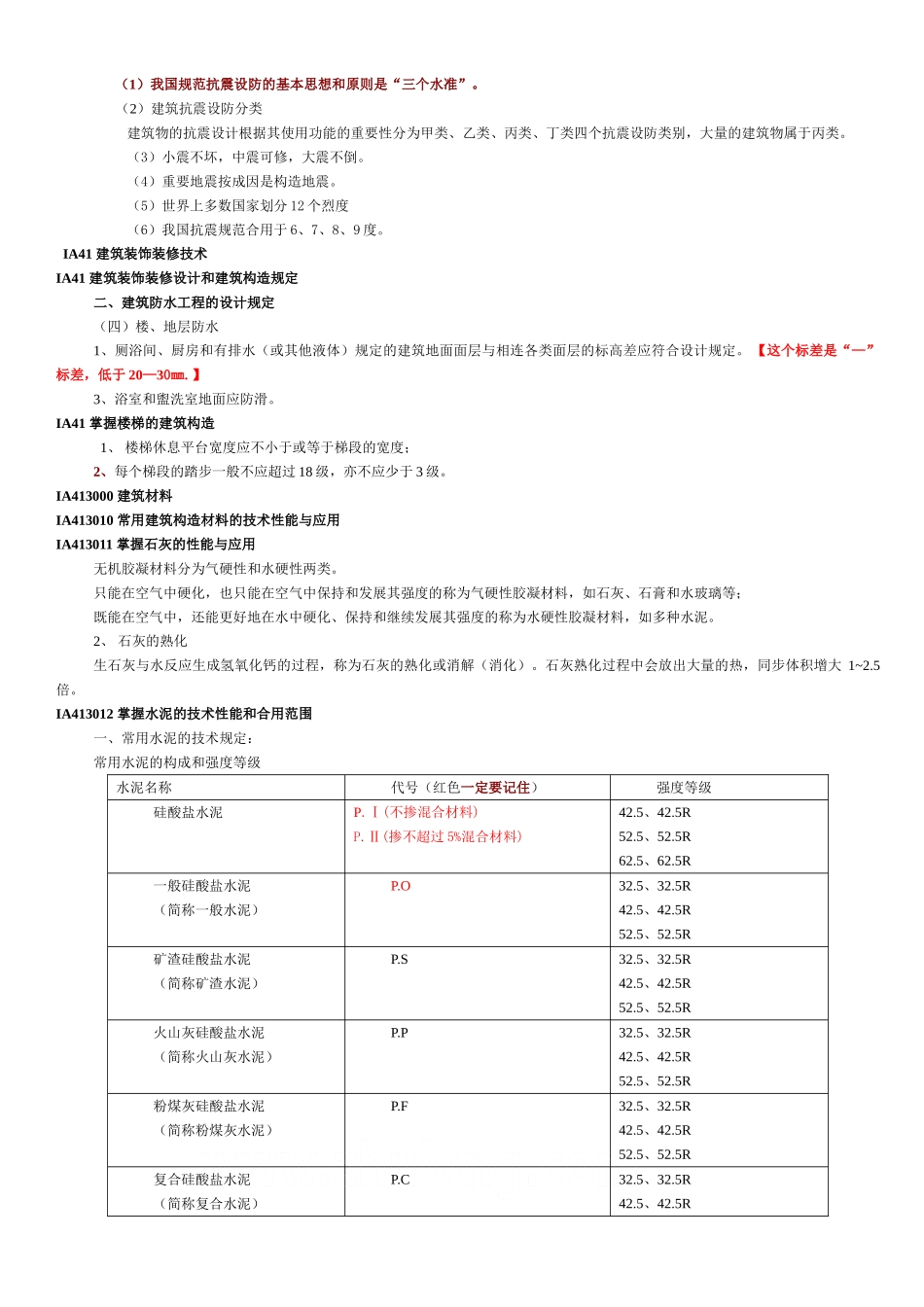 2025年二级建造师建筑工程管理与实务复习重点_第2页