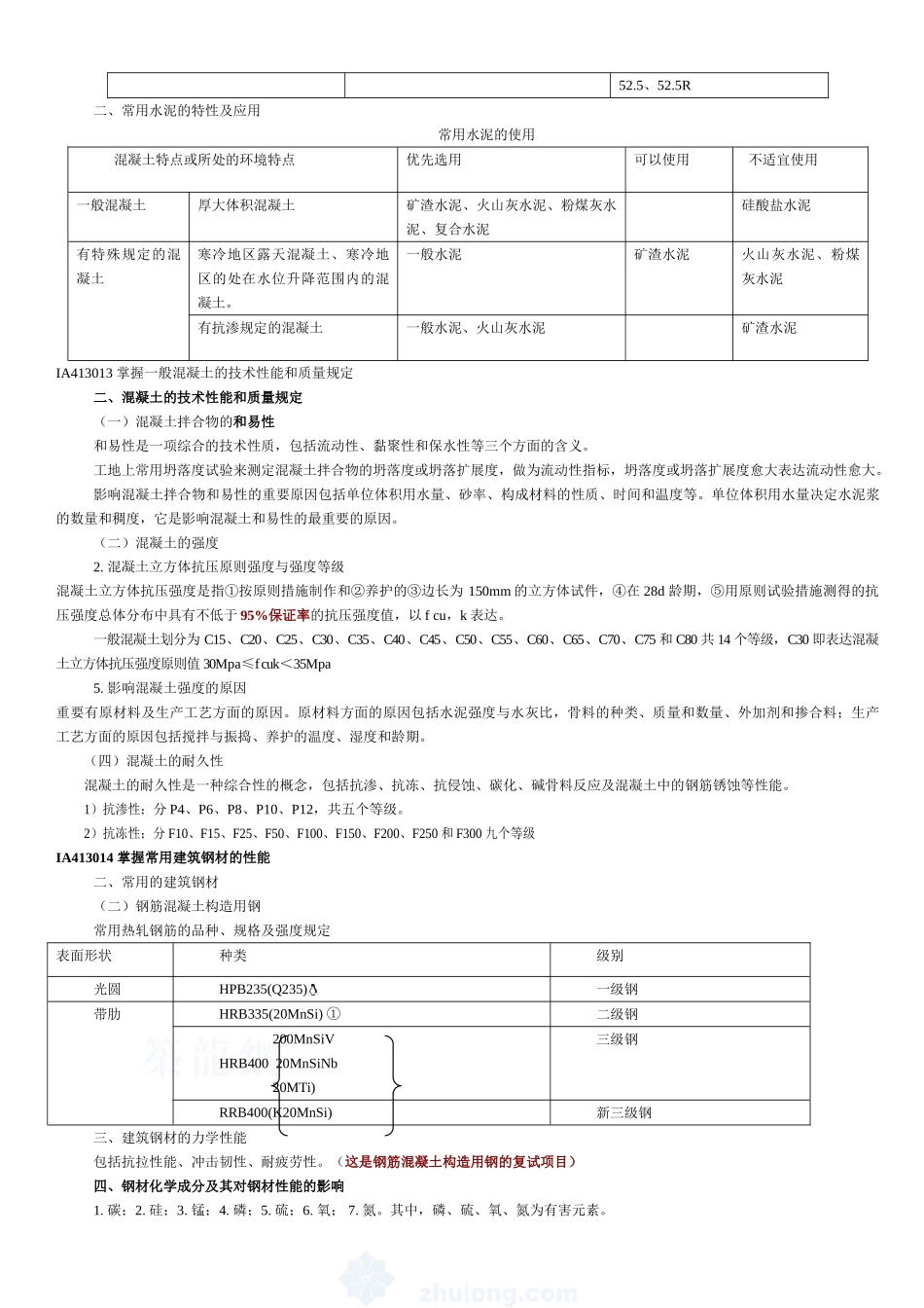 2025年二级建造师建筑工程管理与实务复习重点_第3页