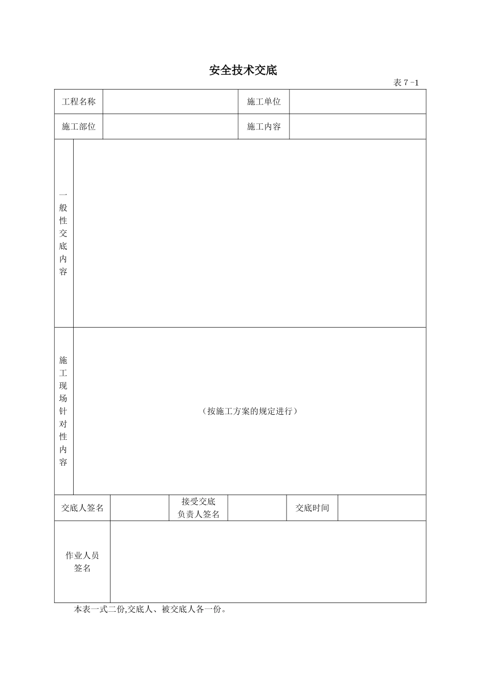 2025年建筑施工全套安全技术交底_第1页