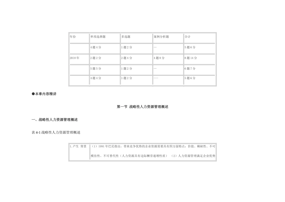 2025年经济师考试《中级人力资源》笔记_第2页