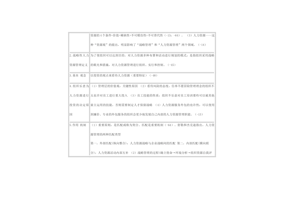2025年经济师考试《中级人力资源》笔记_第3页