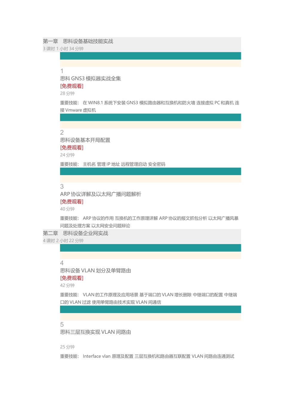 2025年51CTO学院从零开始自学《网络工程师》思科路由交换篇视频课程_第2页