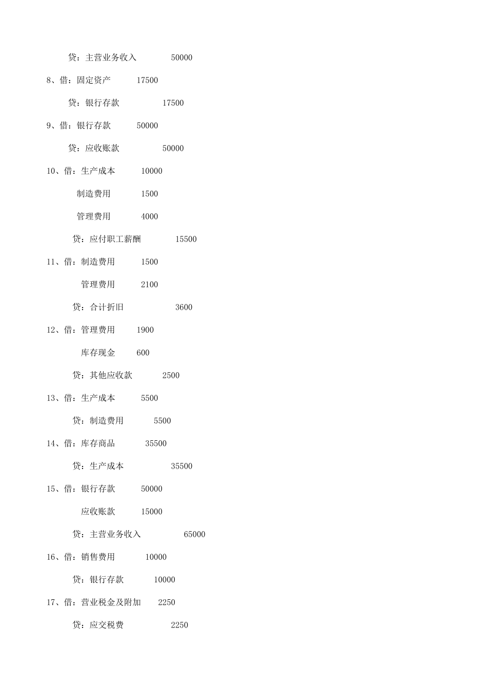2025年电大基础会计形成性考核册答案_第2页