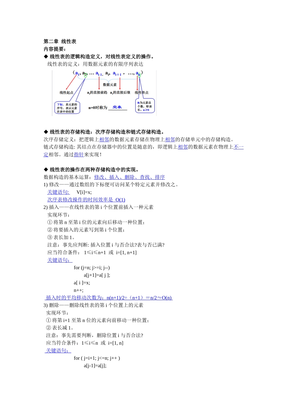 2025年数据结构知识点全面总结—精华版_第2页