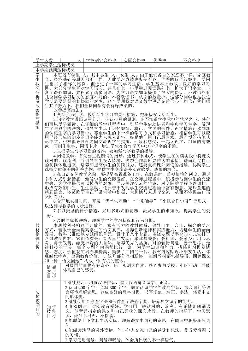 2025年人教版小学语文二年级下册教案全册_第2页