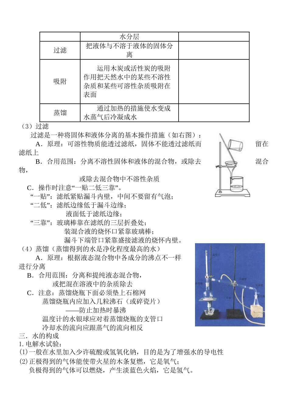 2025年人教版九年级化学上册第四单元知识点总结知识分享_第3页