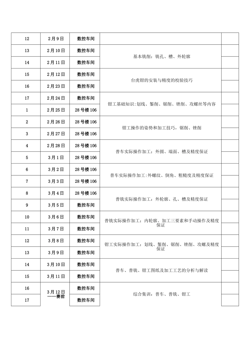 2025年技能竞赛培训方案_第3页