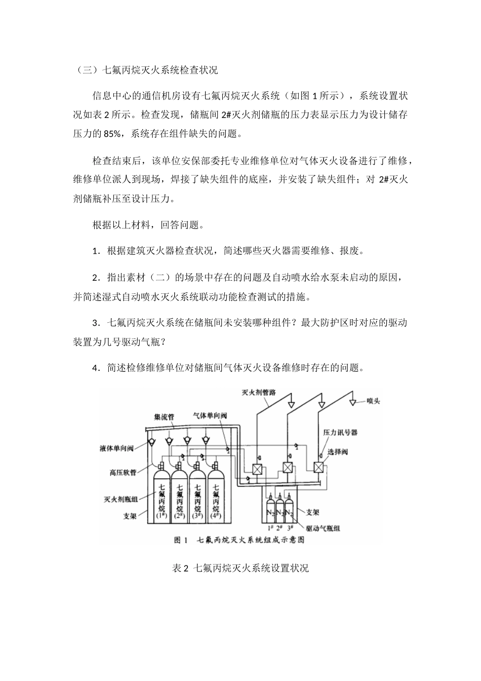 2025年一级消防工程师考试消防安全案例分析真题及详细解析_第2页