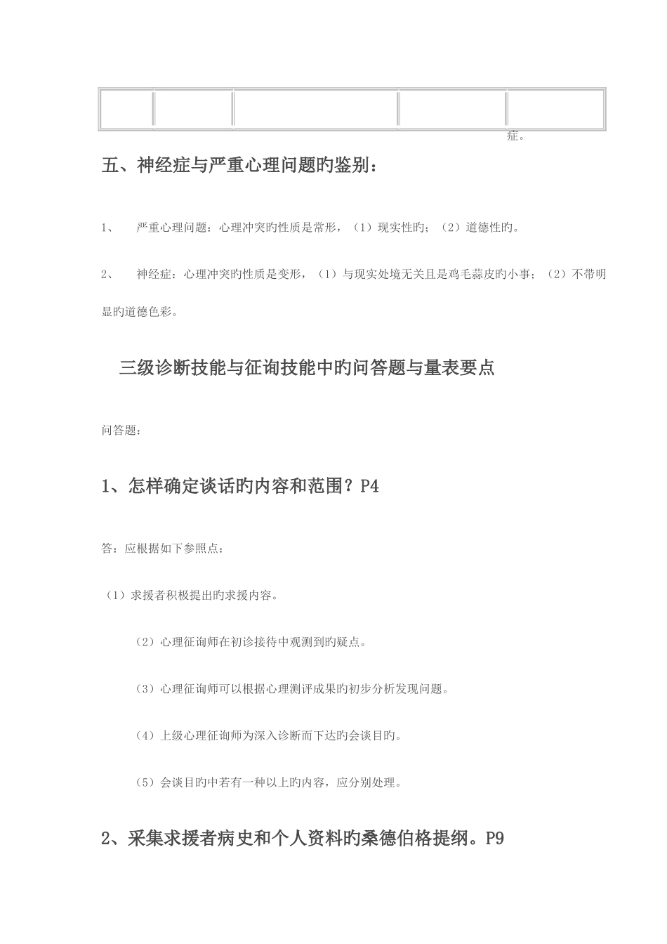 2025年心理咨询师三级技能考试_第3页