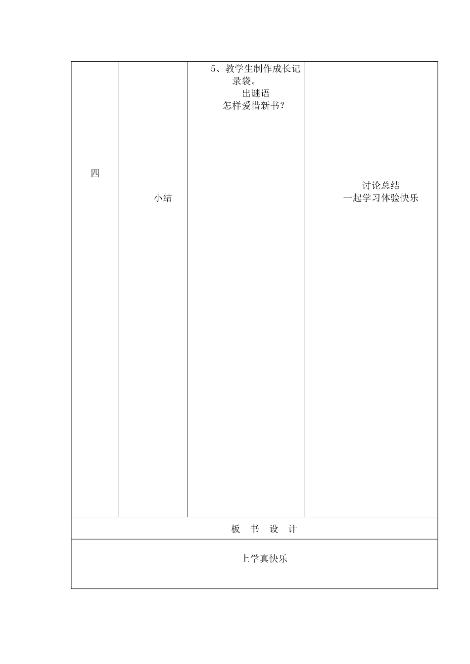 2025年人教版小学一年级道德与法治上册教案全册_第3页