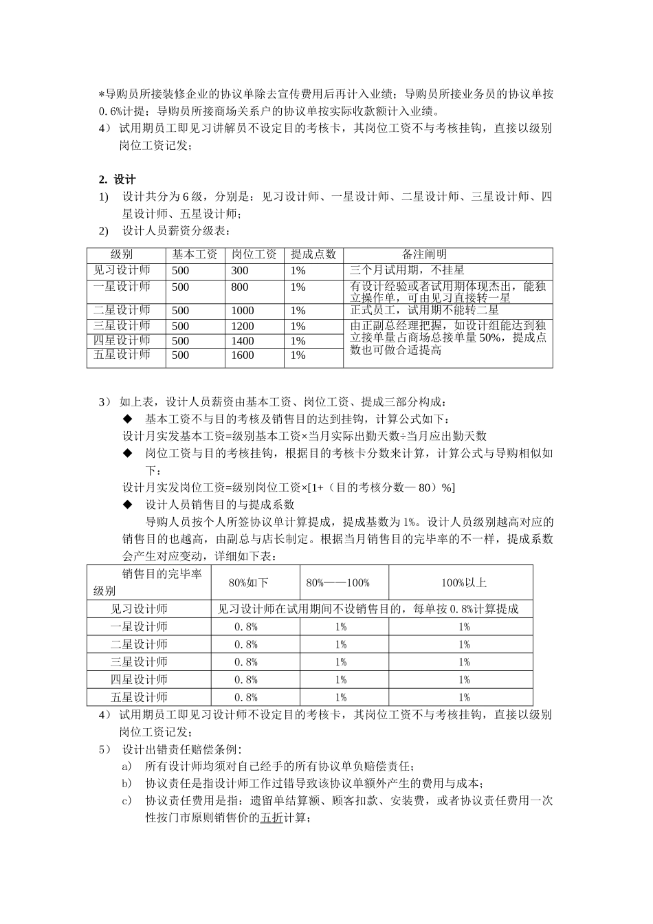 2025年员工分级考核薪资管理办法_第2页