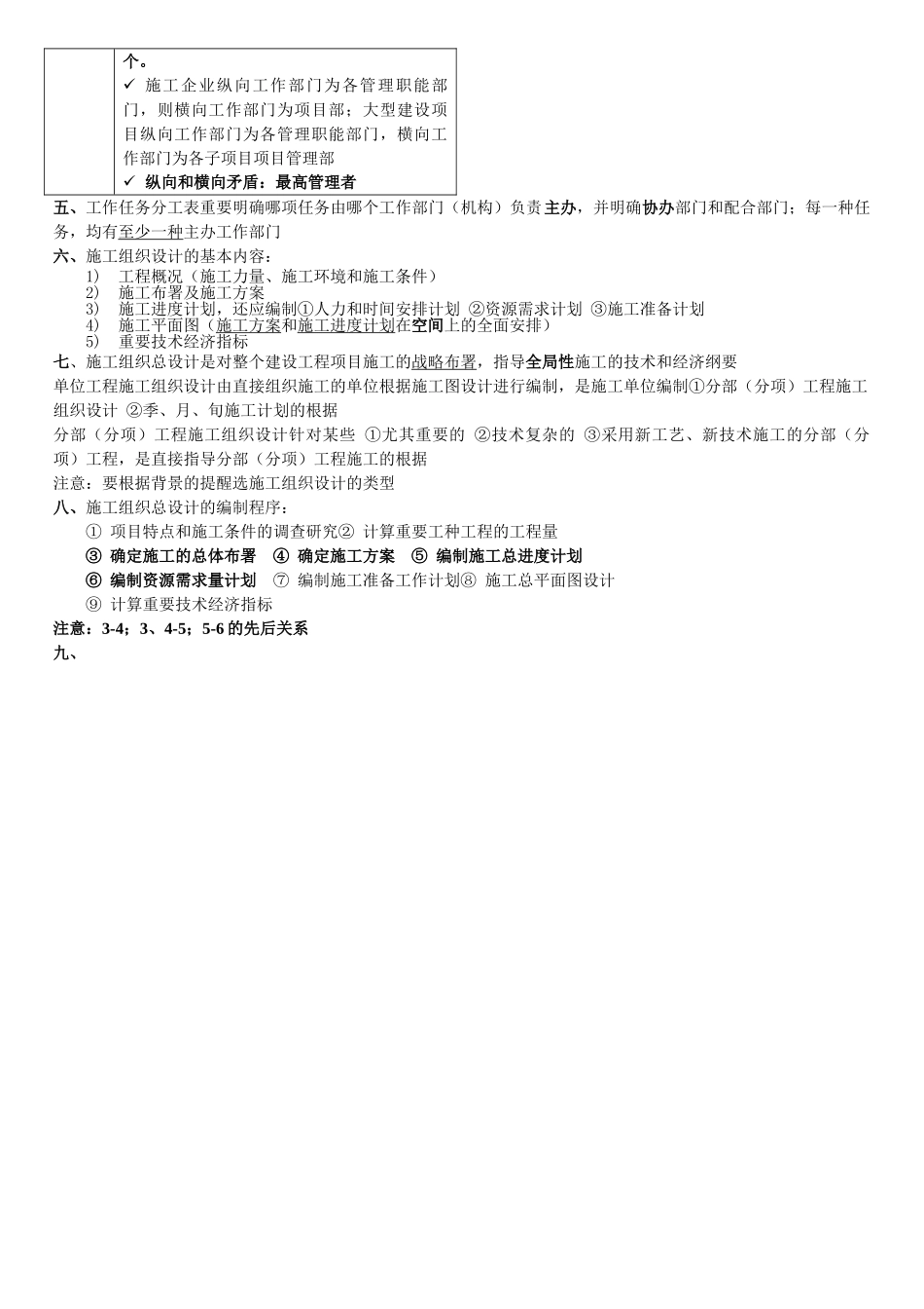 2025年二建《建设工程施工管理》复习要点_第2页