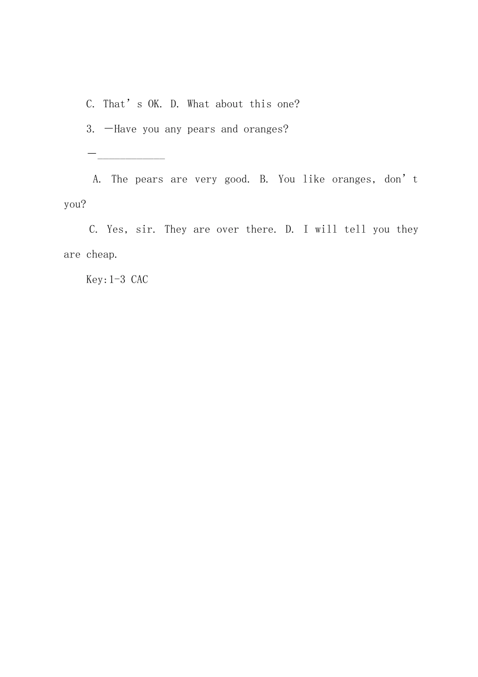 2025年伦敦三一口语六级购物用语_第3页