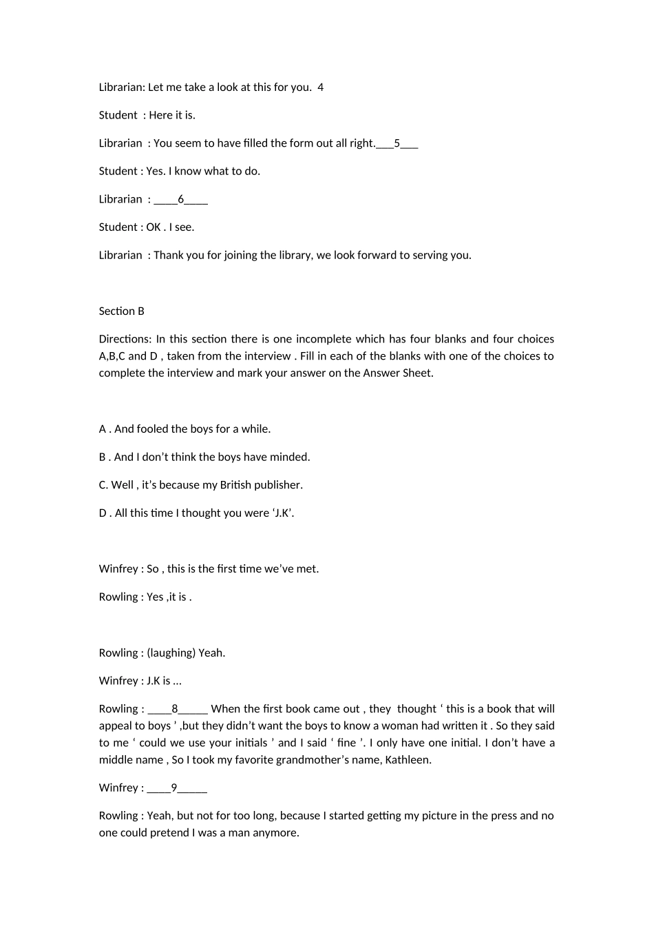 2025年同等学力英语历年真题及答案十三年真题库_第2页