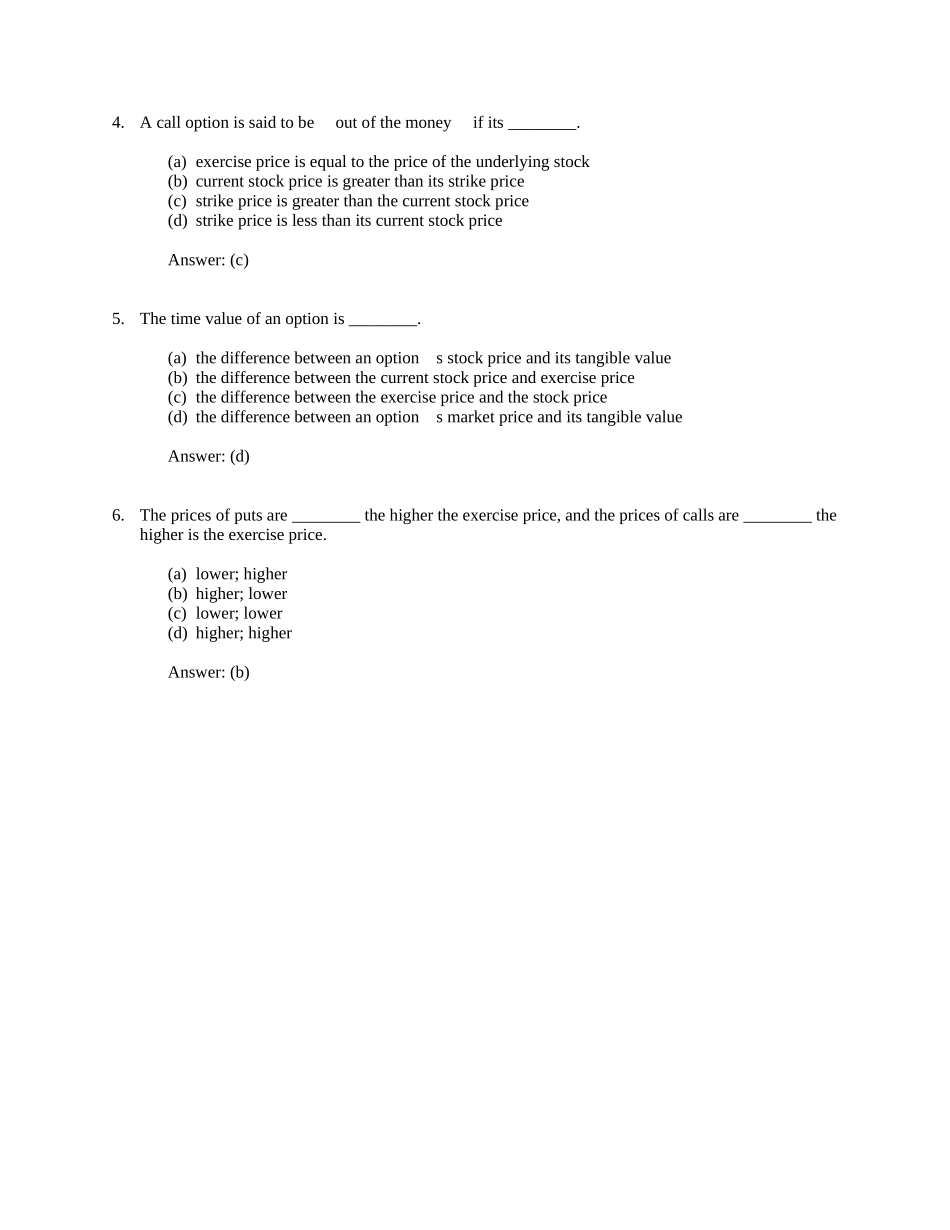 2025年题库兹维博迪金融学第二版试题库全套_第2页
