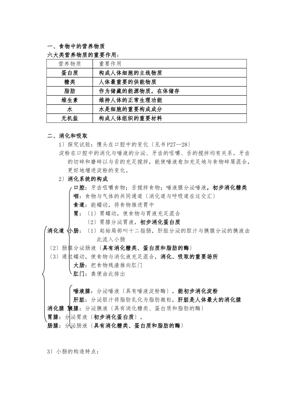 2025年七年级下生物知识点总结_第2页