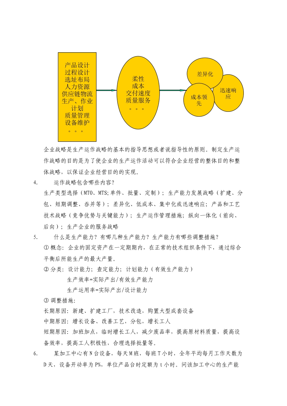 2025年生产运作管理题库_第2页