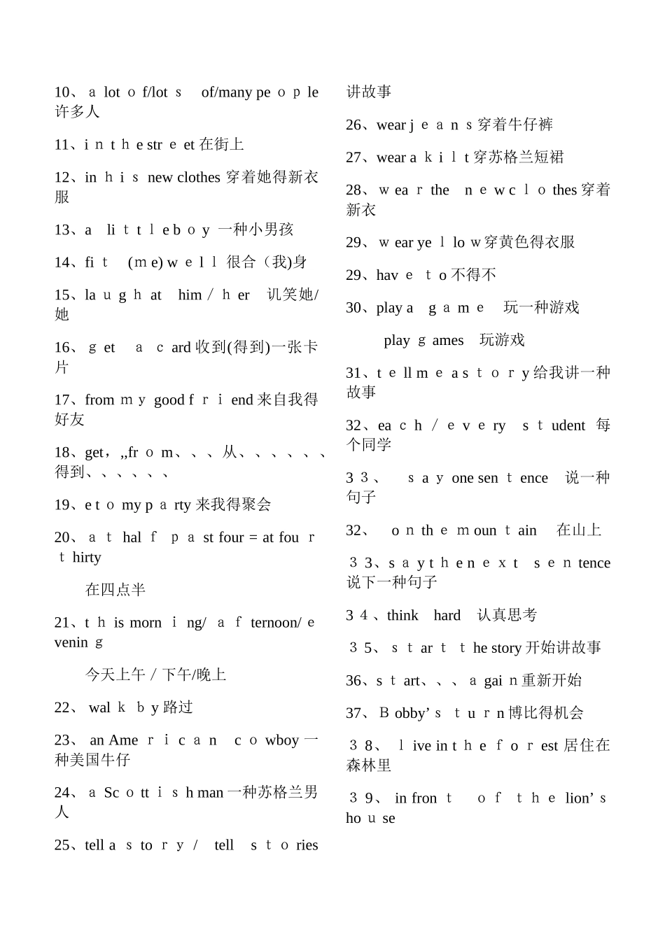 2025年Aunit知识点归纳_第2页