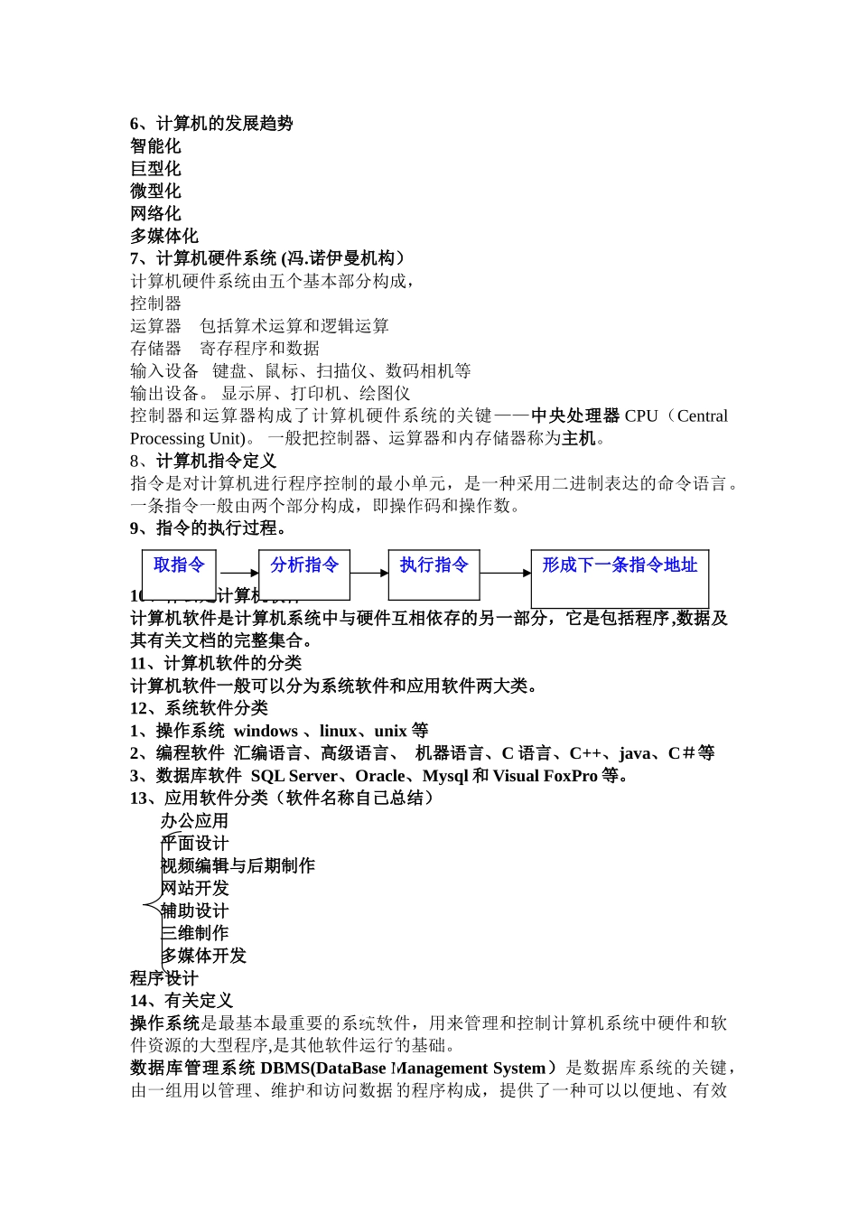 2025年计算机应用基础知识点_第2页
