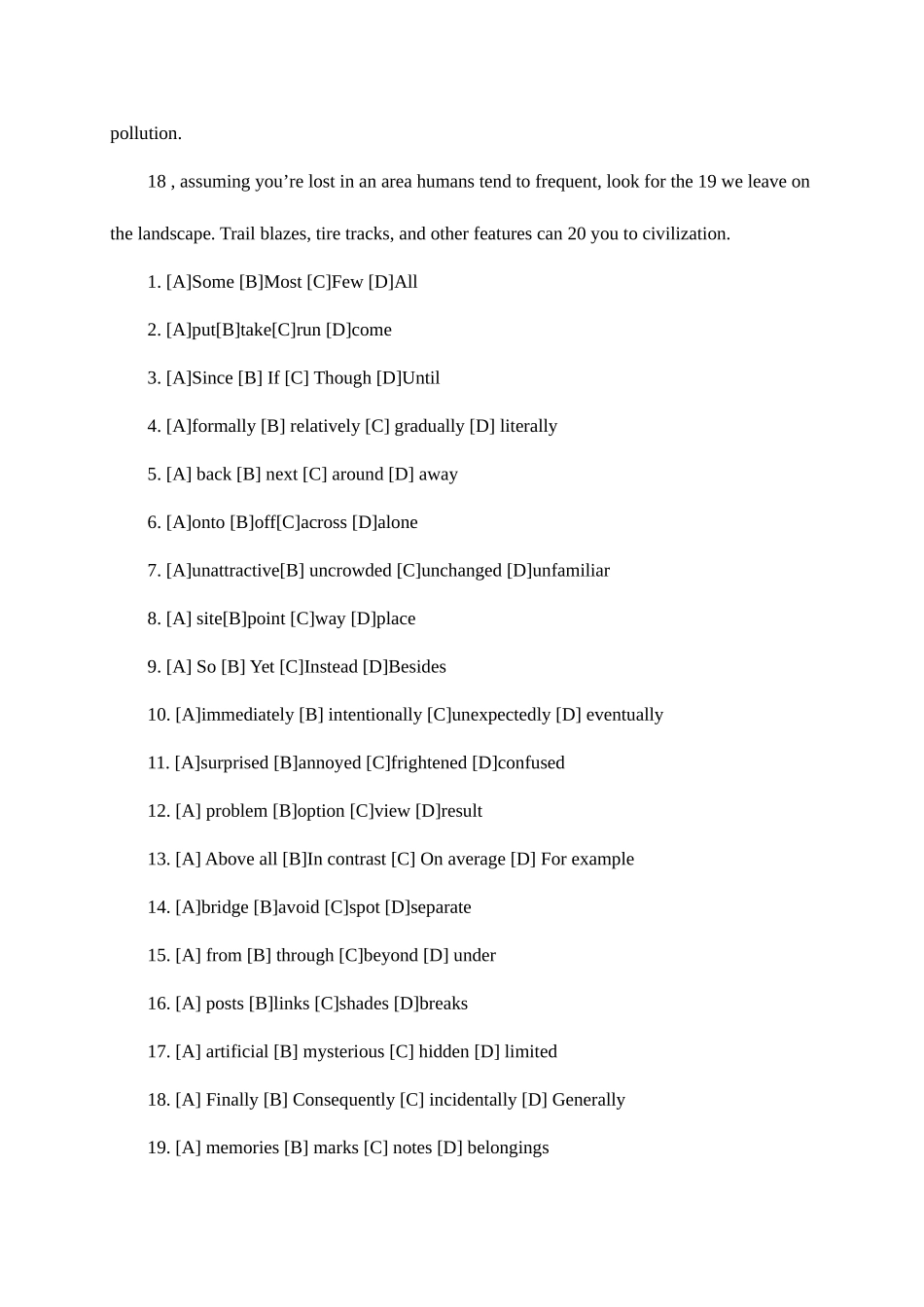 2025年考研英语一真题_第2页