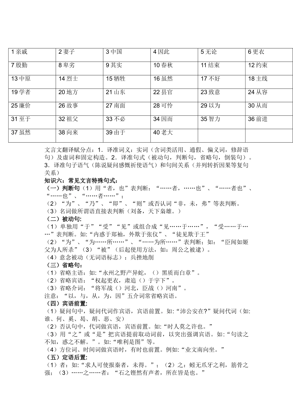 2025年高考文言文常识与高频词同类词归纳_第3页
