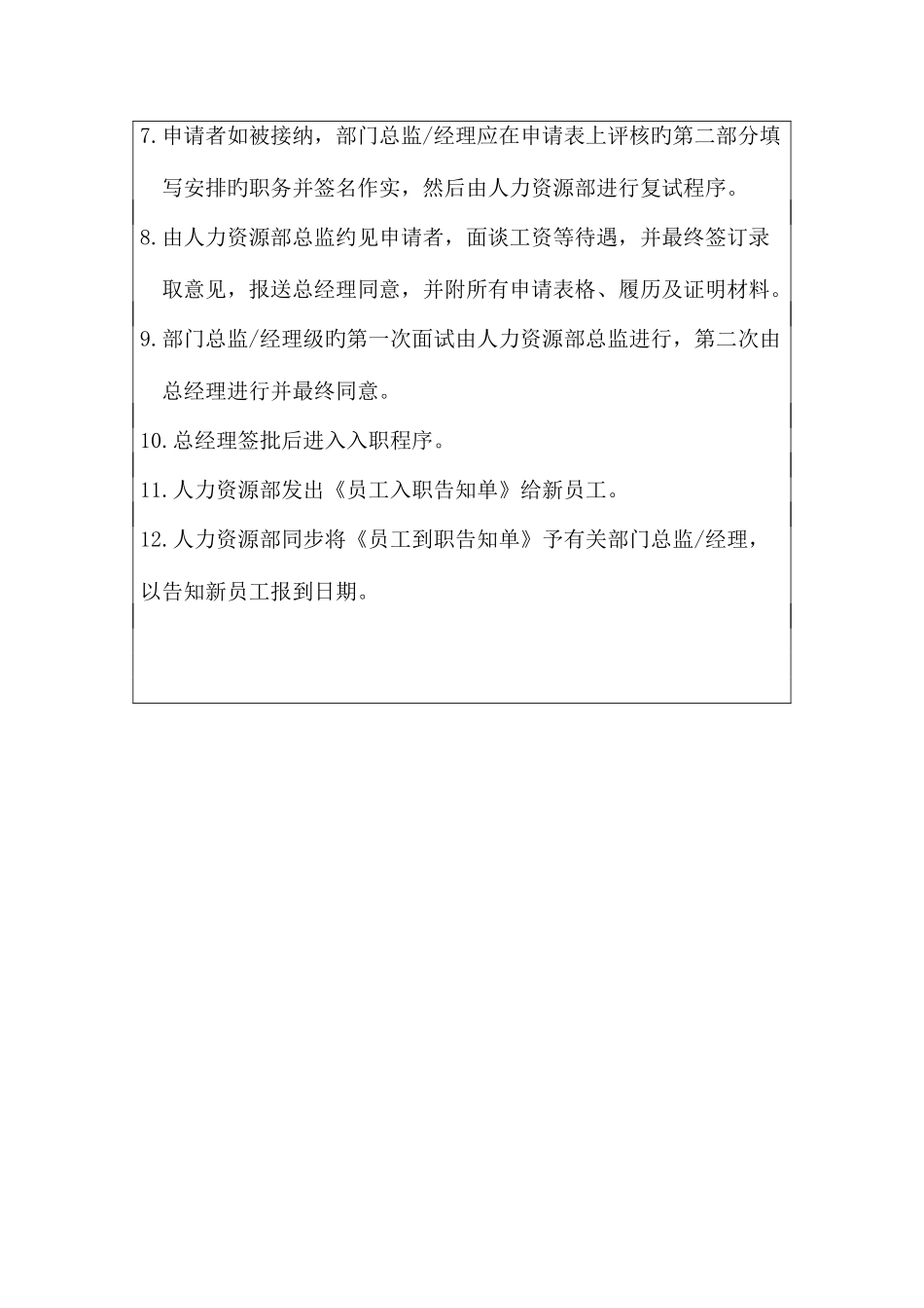 2025年面试评估程序HRSOP_第2页
