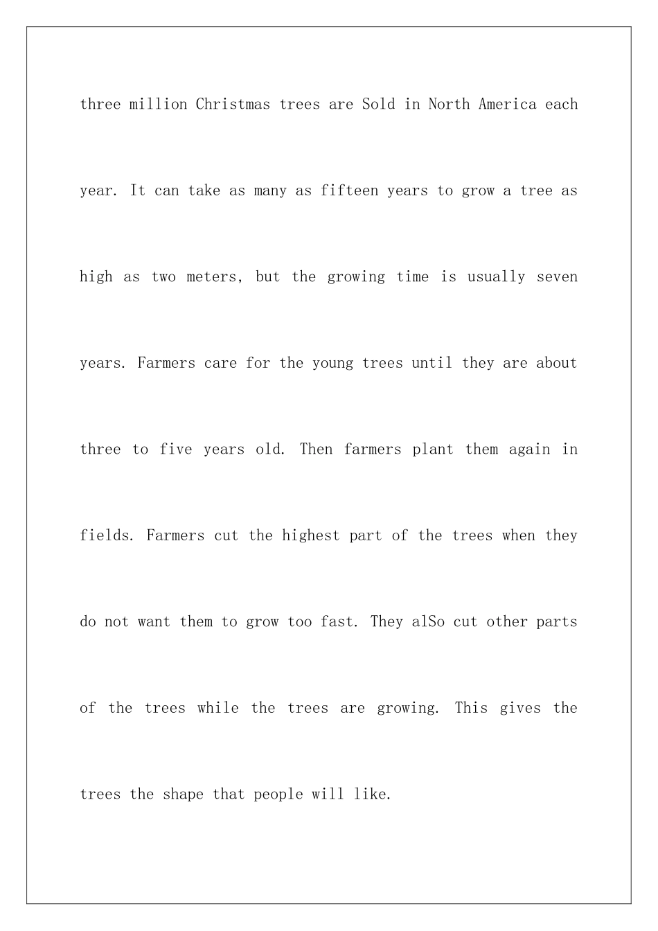 2025年9月全国英语等级考试阅读理解试题_第3页