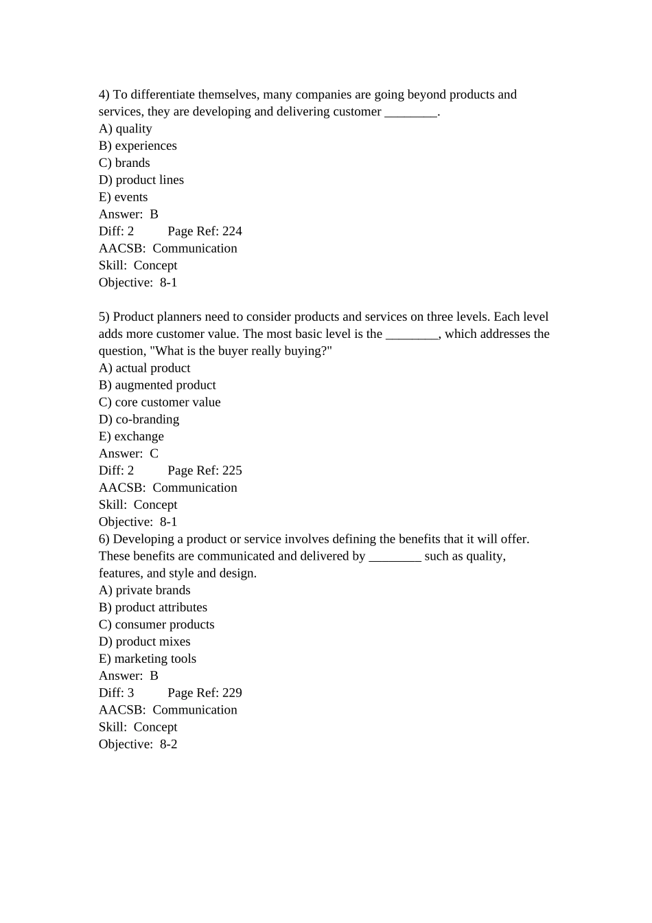 2025年市场营销学题库marketing题库_第2页